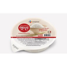 [044] 햇반 백미밥, 210g, 20개