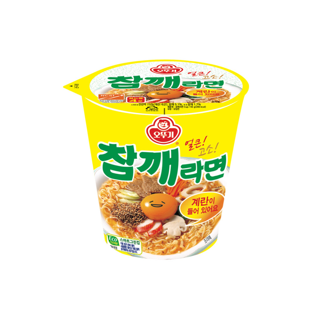 오뚜기 참깨라면 컵 65g