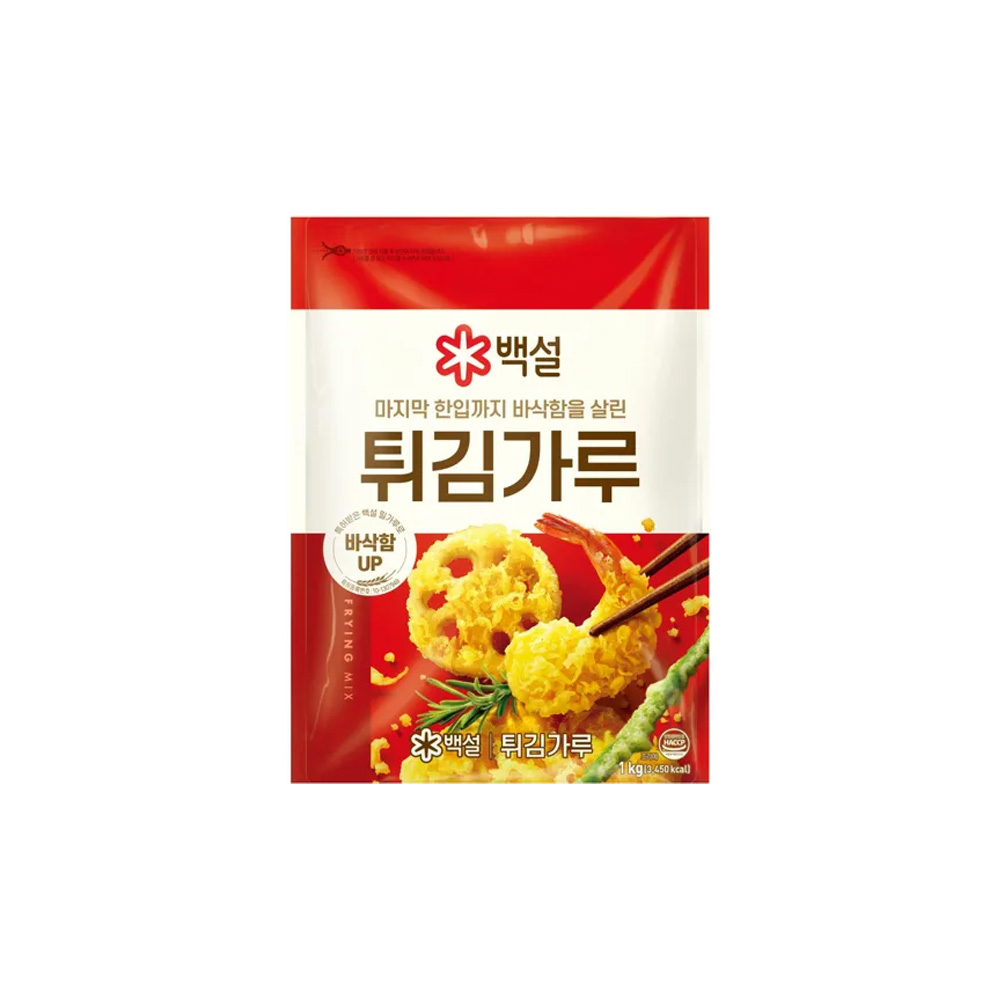 백설 튀김가루 1kg