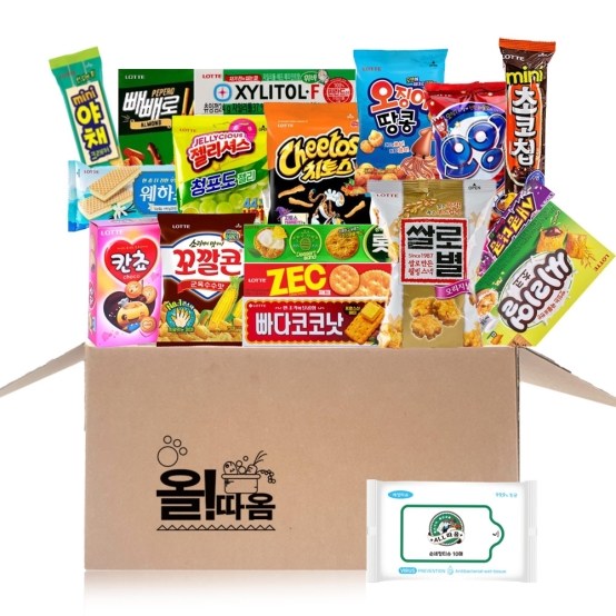 [올따옴] 과자폭탄 롯데스낵 선물세트